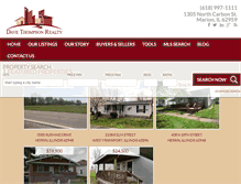 Tablet Screenshot of davethompsonrealty.net